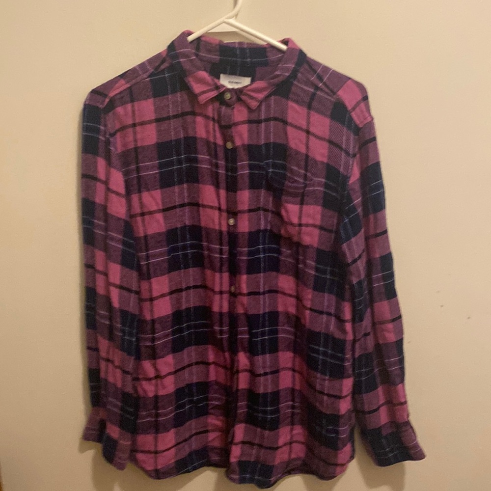 Purple Flannel Shirt